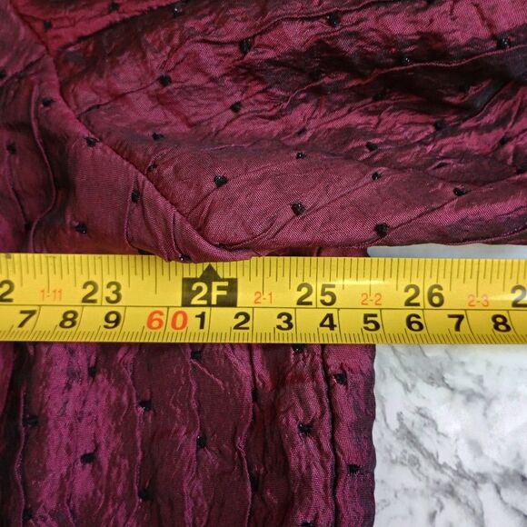 Erin by Erin London Burgundy Jacket Women's Size 1X - Picture 10 of 10